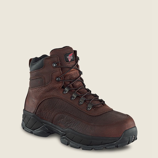 Red Wing Hiking Boots Truhiker - 6-Inch Waterproof Soft Toe - Mørke Brune - Herre 6497-INGUP